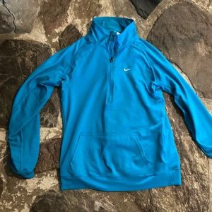 Thin Nike long sleeve half zip